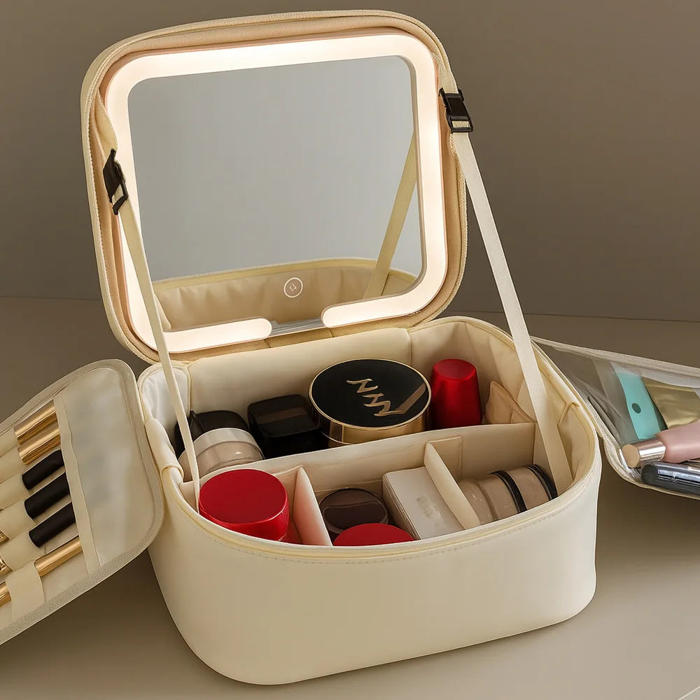 Glamour Glow Travel Makeup Case