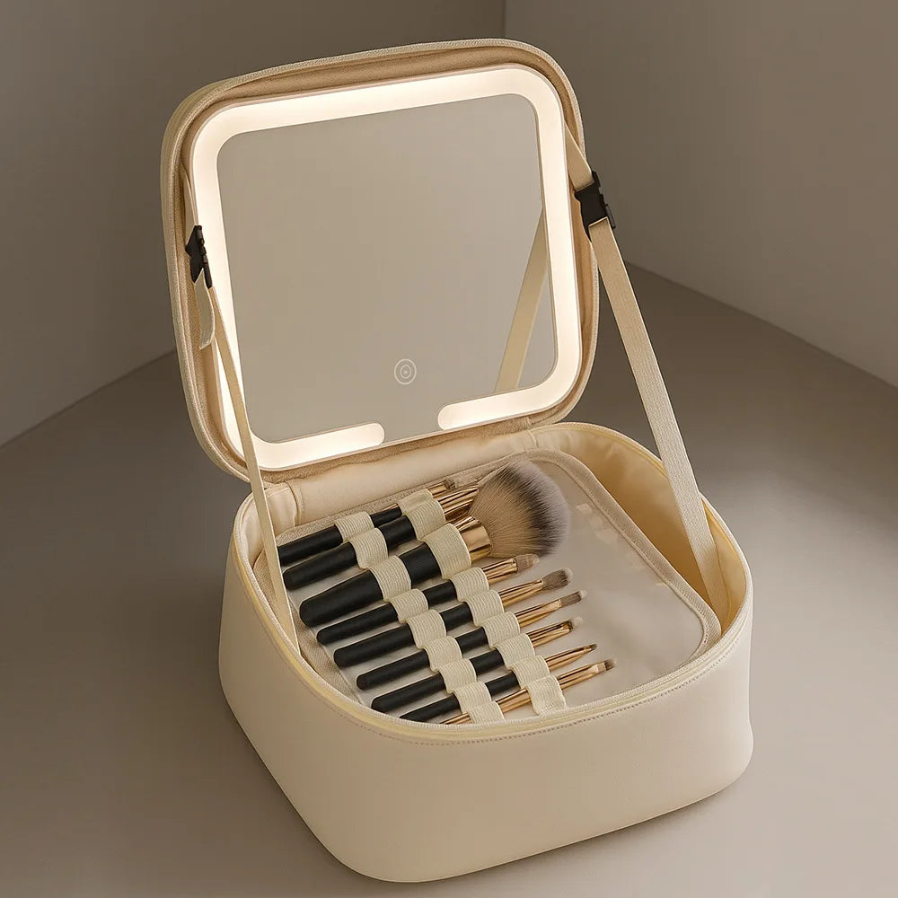 Glamour Glow Travel Makeup Case
