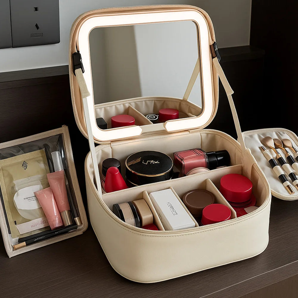 Glamour Glow Travel Makeup Case